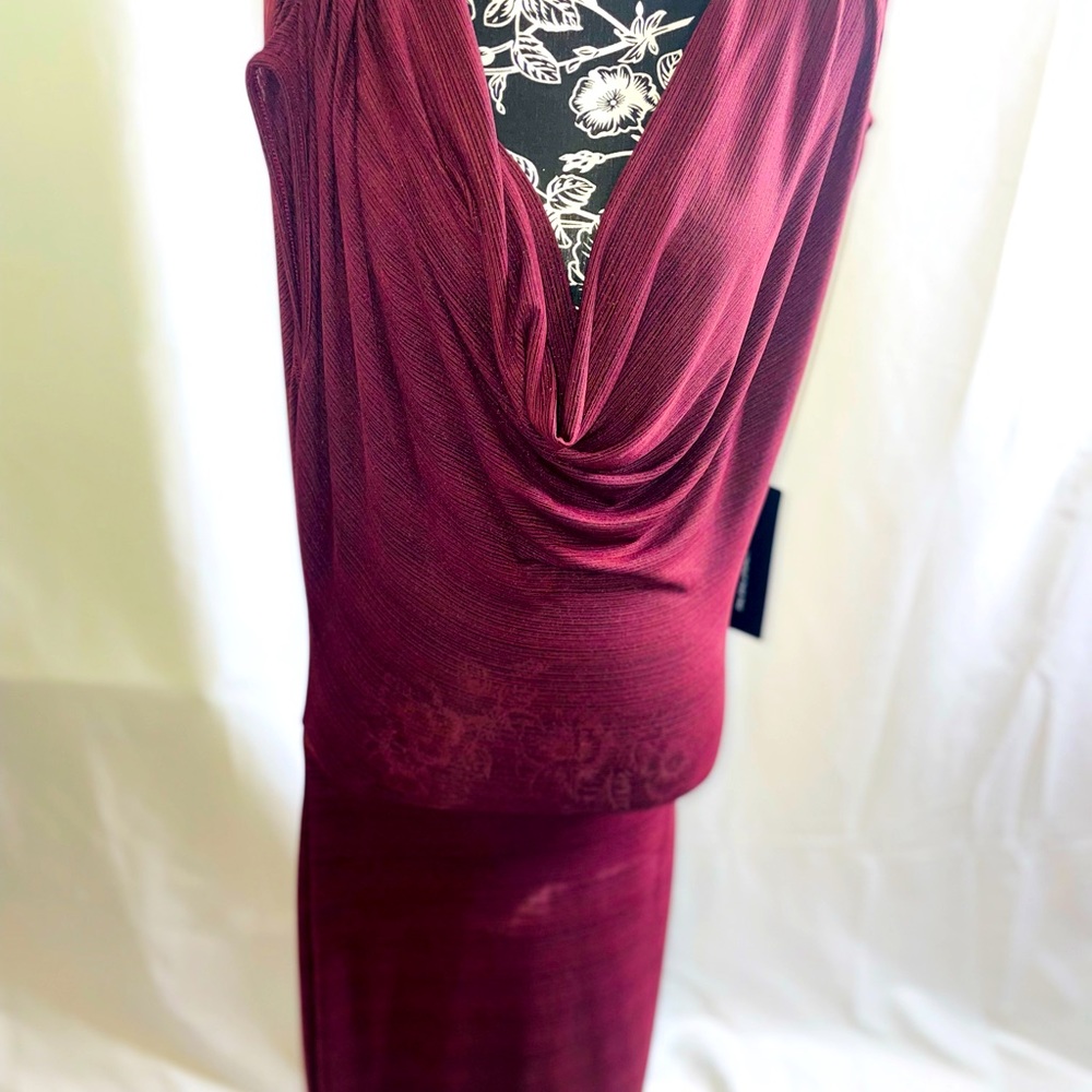 Sexy drape dress